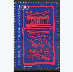 Timbre français 1998 Assemblée Nationale YT 3132**