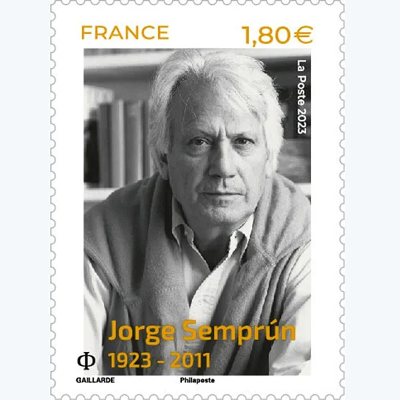 Timbre français 2023 Jorge Semprun (1923-2011)