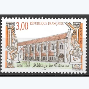 Timbre français 1998 Abbaye de Citeaux YT 3144**