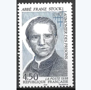 Timbre français 1998 Abbé Franz Stock YT 3138**