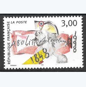 Timbre français 1998 Abolition esclavage YT 3148**