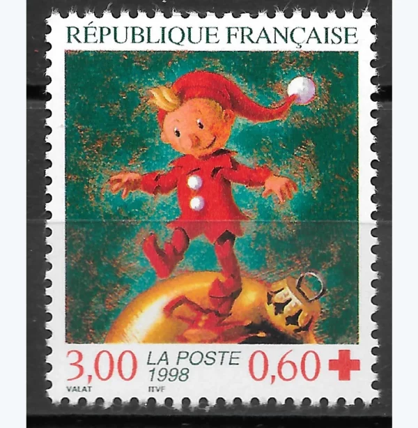 Timbre français 1998 Fêtes de fin d'année YT 3199**