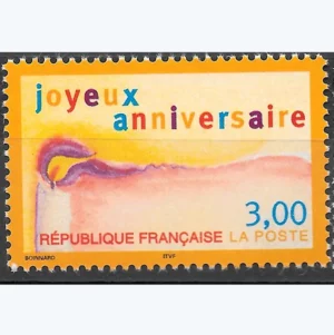 Timbre français 1998 Joyeux anniversaire YT 3141**