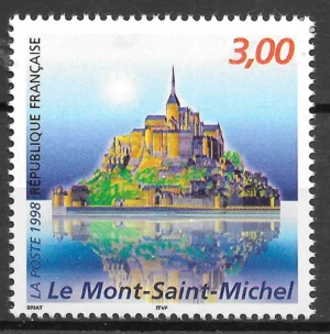 Timbre français 1998 Mont Saint Michel YT 3165**