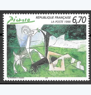 Timbre français 1998 Pablo Picasso YT 3162**