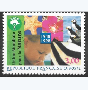 Timbre français 1998 Union mondiale pour la Nature YT 3198**