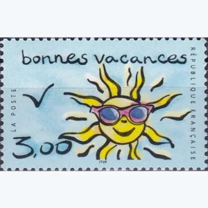 Timbre français 1999 Bonnes vacances YT 3241**