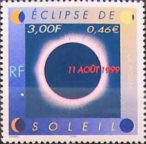 Timbre français 1999 Eclipse YT 3261**