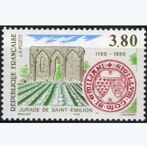 Timbre français 1999 Jurade Saint Emilion YT 3251**