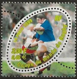 Timbre français 1999 Rugby YT 3280**