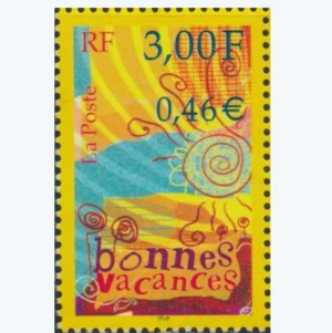 Timbre français 2000 Bonnes vacances YT 3330**