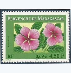 Timbre français 2000 Pervenche Madagascar YT 3306**