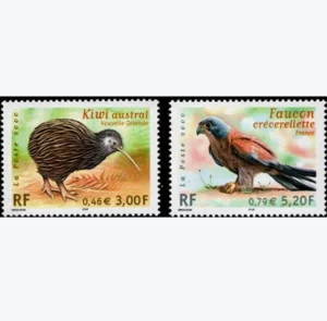 Timbres français 2000 Faune en disparition YT 3360 et YT 3361**