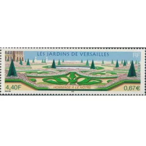 Timbre français 2001 Jardins Versailles YT3389**