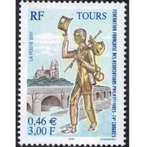 Timbre français 2001 Tours YT 3397**