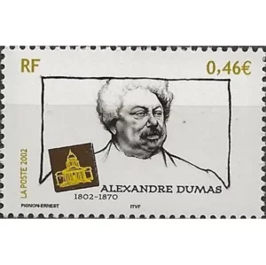 Timbre français 2002 Alexandre Dumas YT3536**