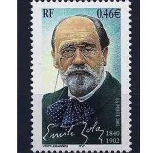 Timbre français 2002 Emile Zola YT 3524**