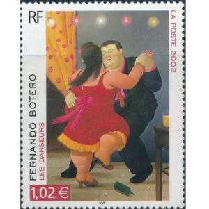 Timbre français 2002 F. Botero YT 3482**