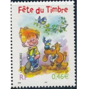 Timbre français 2002 Fête du timbre YT 3467**