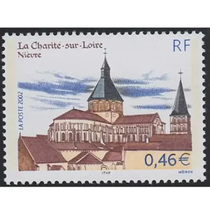 Timbre français 2002 La Charité sur Loire YT 3478**