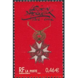 Timbre français 2002 Légion d'honneur YT 3490**