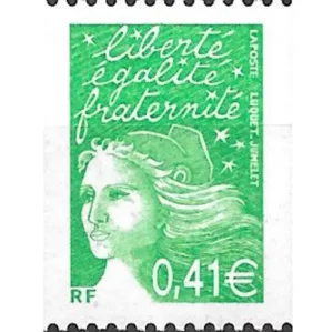 Timbre français 2002 Marianne Luquet YT 3458**