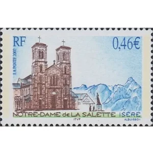 Timbre français 2002 N.D de la Salette YT 3506**