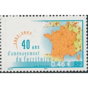 Timbre français 2003 Aménagement du territoire YT3543**