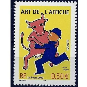 Timbre français 2003 Art de l'affiche YT3556**