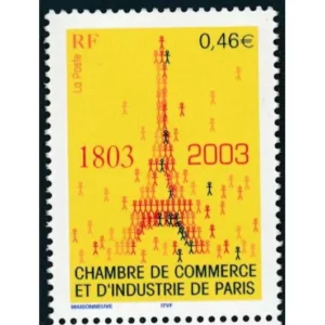 Timbre français 2003 CCI Paris YT3545**