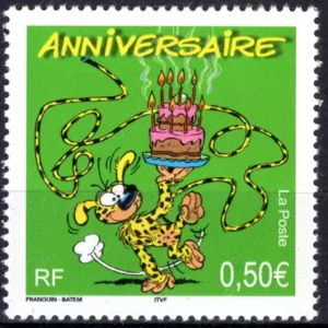 Timbre français 2003 Marsupilami YT3569**