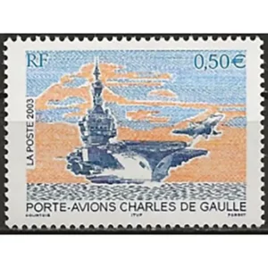 Timbre français 2003 P A Charles de Gaulle YT3557**