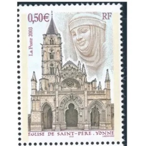 Timbre français 2003 Eglise Saint Père YT3586**