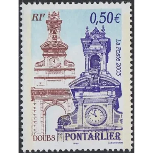 Timbre français 2003 Pontarlier YT3608**