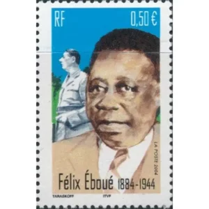 Timbre français 2004 Félix Eboué YT 3714**