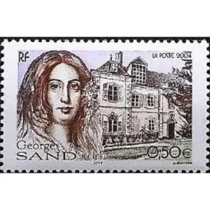 Timbre français 2004 George Sand YT3645**