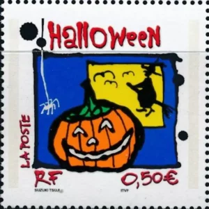 Timbre français 2004 Halloween YT 3713**