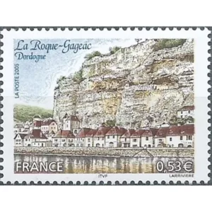 Timbre français 2005 Roque Gageac YT 3809**