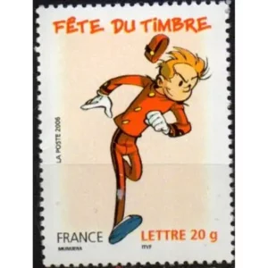 Timbre français 2005 Spirou YT 3877**