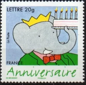 Timbre français 2006 Babar YT 3927**