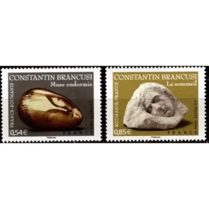 Timbres français 2006 Constantin Brancusi YT 3963** et YT 3964**