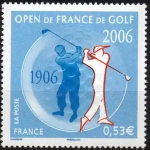 Timbre français 2006 Open Golf France YT 3935**