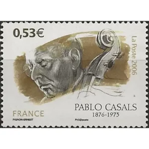 Timbre français 2006 Pablo Casals YT 3941**