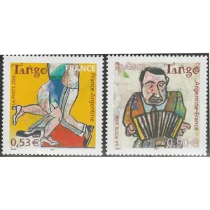 Timbres français 2006 Tango YT 3932** et YT 3933**