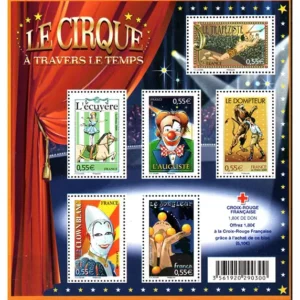 Feuillet français 2008 Cirque F YT 121**