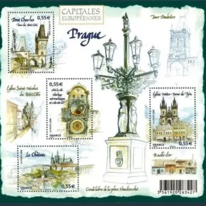 Feuillet français 2008 Prague F YT 126**