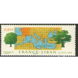 Timbre français 2008 France Liban YT 4323**