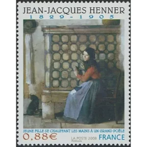 Timbre français 2008 JJ Henner YT 4286**