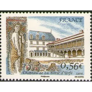 Timbre français 2009 Bâtie Urfé YT 4367**