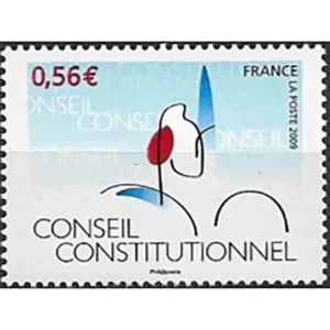 Timbre français 2009 Conseil constitutionnel YT 4347**